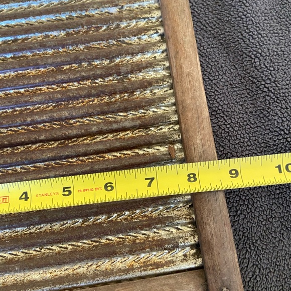 Vintage Wooden washboard by Columbus Wahboard Company - Picture 6 of 6